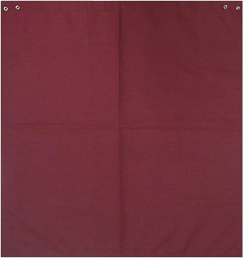 Pack of 2 Adult Clothing Protectors 28 x 30 Burgundy Adult Polyester