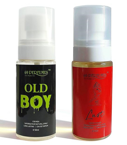 Old Boy and Lust Eau De Perfum For Men 100ml pack of 2