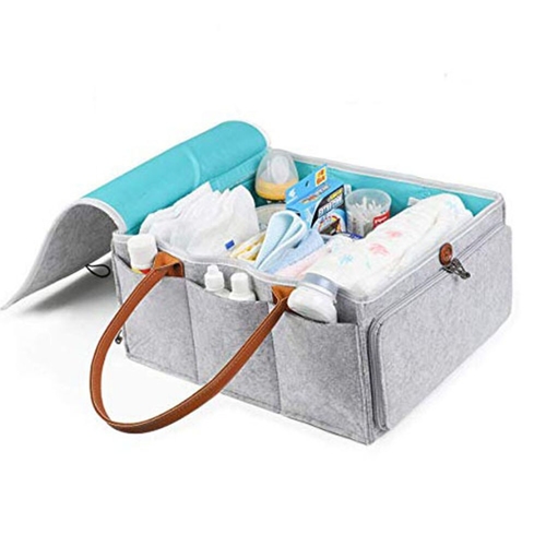 Diaper Storage Bag Detachable Cleaning