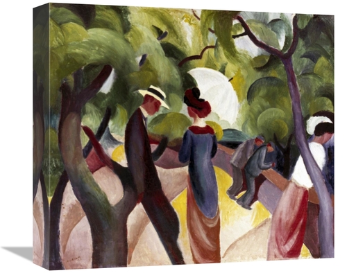 16 in. Promenade Art Print - August Macke