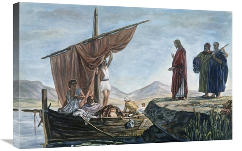 Global Gallery GCS-281675-30-142 30 in. Christ Calling James & John Ar