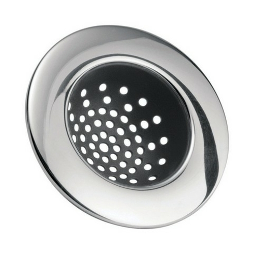 Interdesign 65382 4.4 x 1.5 in. Polished Stainless Steel Sink Strainer