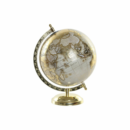 Globe DKD Home Decor Golden Grey Colonial 20 x 22 x 28 cm