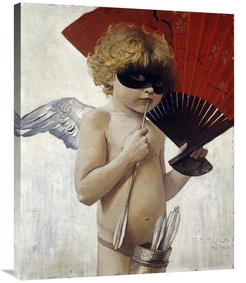 Global Gallery GCS-267540-36-142 36 in. Cupid at the Masked Ball Art P