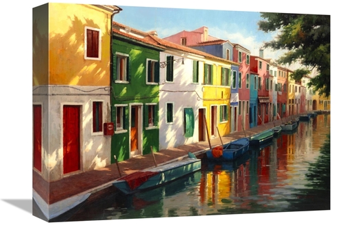 Global Gallery GCS-139160-1216-142 12 x 16 in. All in A Row Art Print 