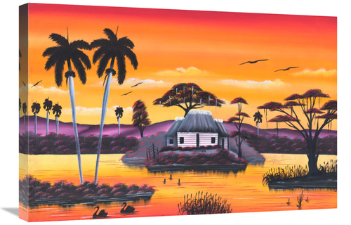Global Gallery GCS-477315-2030-142 20 x 30 in. Jumby Village 3 Art Pri