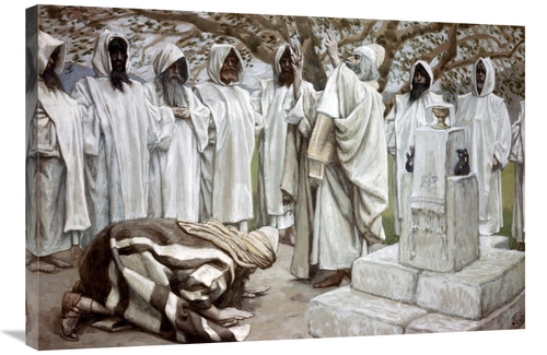 Global Gallery GCS-280446-36-142 36 in. Offerings of Melchizedek Art P