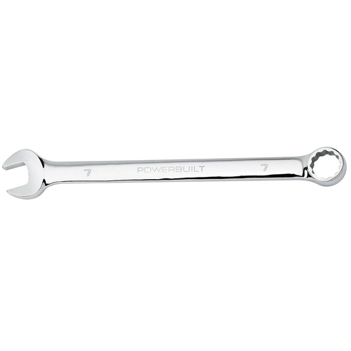 Powerbuilt 7mm Long Handle Metric Combination Wrench - 640484