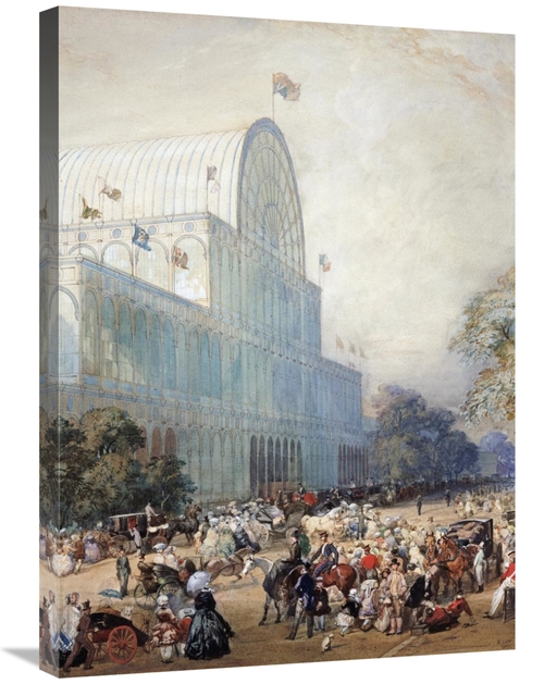 Global Gallery GCS-266718-30-142 30 in. The Inauguration of the Crysta