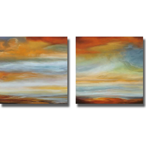 Artistic Home Gallery 2020700S Earth and Sky I & II by Matt Russell Pr
