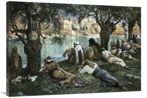 Global Gallery GCS-280239-40-142 40 in. By the Waters of Babylon Art P