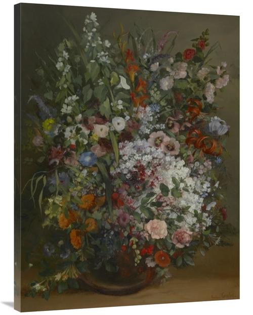 Global Gallery GCS-459970-3040-142 30 x 40 in. Bouquet of Flowers in A