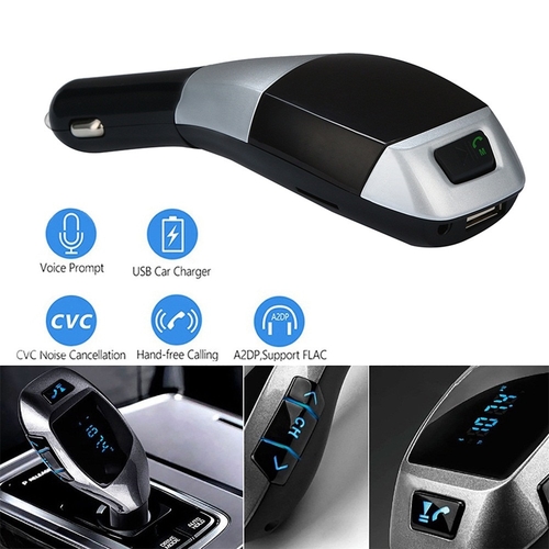 X5 Wireless Bluetooth LCD MP3 Player Car Kit SD