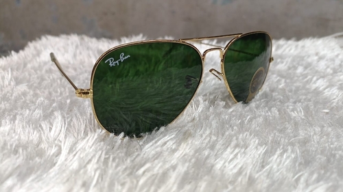 Uv Protection Ultra Lightweight Rectangular Polarized Sunglasses-Green