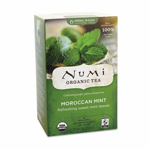 Numi Organic Tea 10104 Organic Teas and Teasans, Moroccan Mint - 1