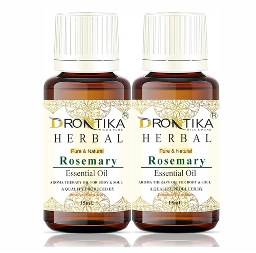 Herbal 100% Pure & Natural Rosemary Essential Oil (15 ml) Pack Of 2