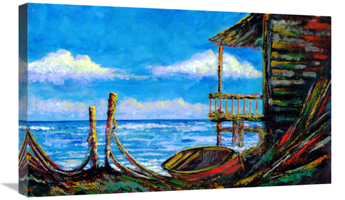 Global Gallery GCS-477346-30-142 30 in. Brook Creek Art Print - Jorge 