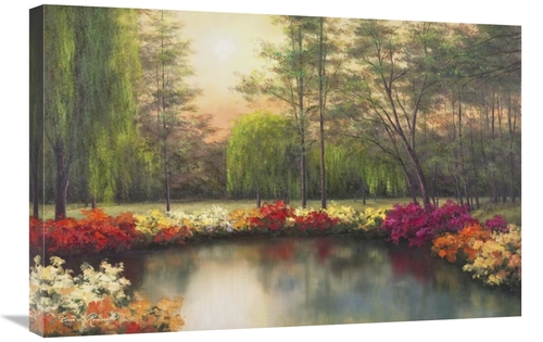 Global Gallery GCS-393994-2030-142 20 x 30 in. Autumn Sunset Art Print