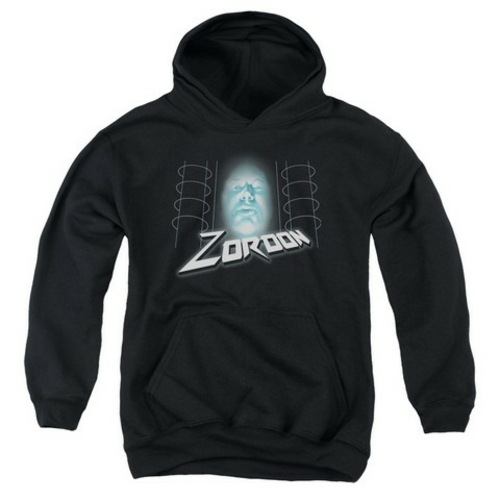 Trevco Power Rangers-Zordon Youth Pull-Over Hoodie- Black - Small