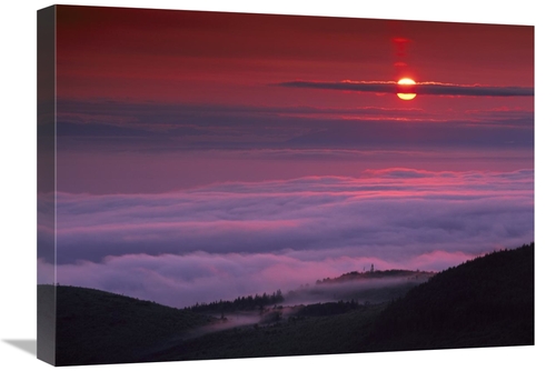 Global Gallery GCS-396569-1824-142 18 x 24 in. Sunrise at Hurricane Ri