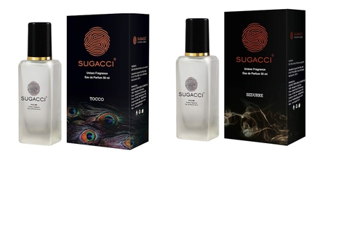 S SUGACCI Tocco & Sedurre Perfumes for Men and Women combo pack Eau De