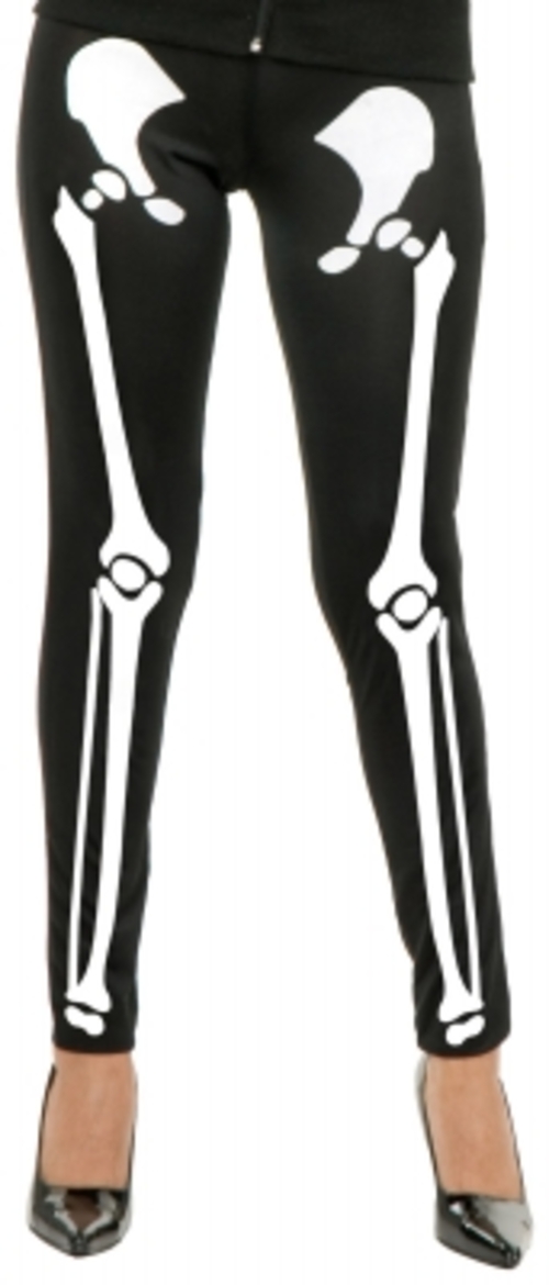 Charades Costumes 180459 Skeleton Leggings Adult