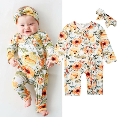 Pudcoco Autumn Newborn kids Infant Baby Girl