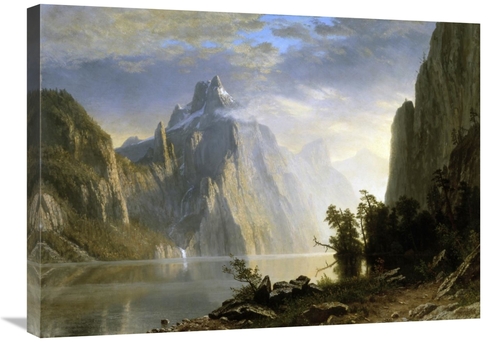 Global Gallery GCS-276733-30-142 30 in. A Lake in the Sierra Nevada Ar