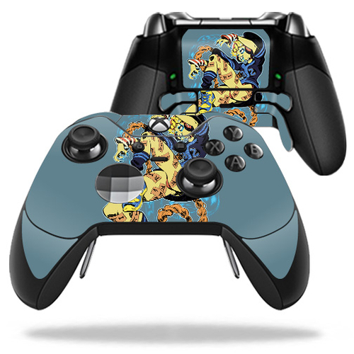 MightySkins MIELITECO-Jiangshi Skin for Microsoft Xbox One Elite Contr