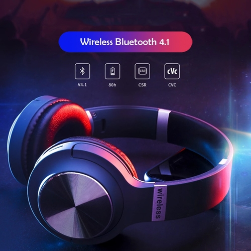 Senza Fili Bluetooth 4.1 Della Cuffia Over Ear