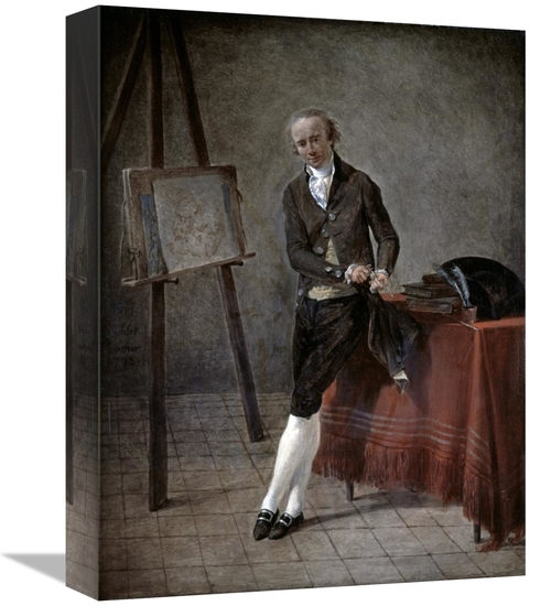 Global Gallery GCS-279977-16-142 16 in. Artist Portrait Art Print - Ja