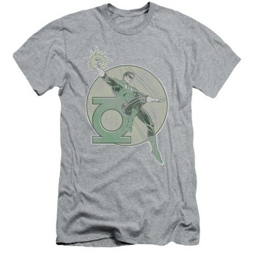 Trevco Dco-Retro Lantern Iron On - Short Sleeve Adult 30-1 Tee - Heath