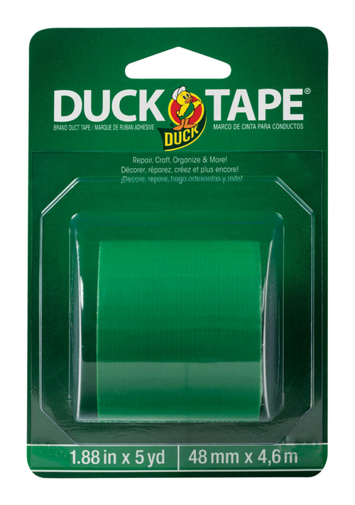 Duck Brand 4760369 Tape 1.88 in. x 5 Yard Green Solid