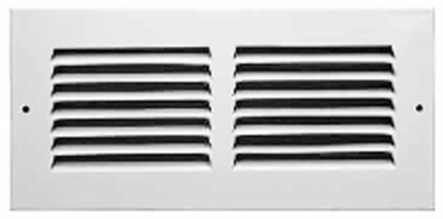 Greystone ABRGWH106 10 x 6 in. Return Grille with 0.5 in. Fin Louvered