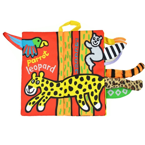 Hot Sale Baby Cloth Books Animal Tails Cloth
