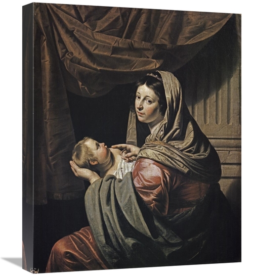 Global Gallery GCS-276945-22-142 22 in. Madonna & Child Art Print - Ja