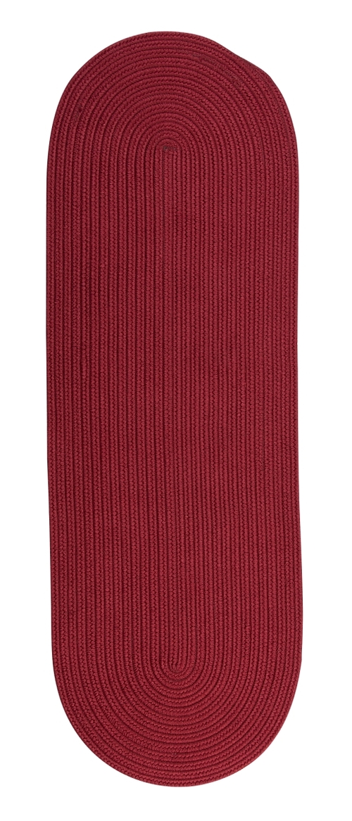 Colonial Mills Rug RV72R028X072 Reversible Flat-Braid Oval Braided Run