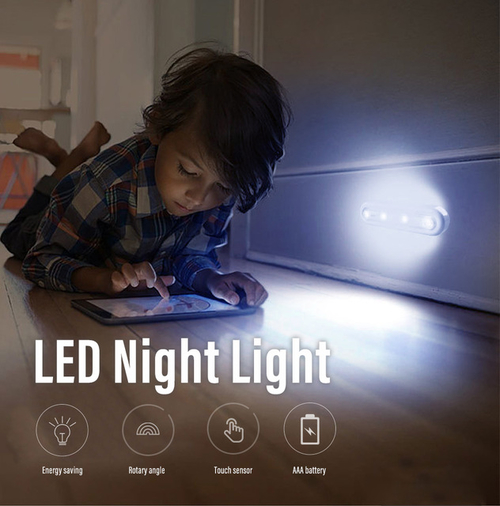 LightMe Portable Touch Sensor Light Rotatable LED