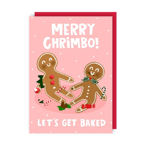 Baked Christmas Card (Pack of 6)