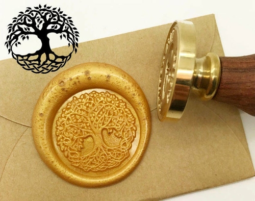 Tree Wax Seal Stamp Kit Wedding Invitation Sealing Wax Stamp Kits