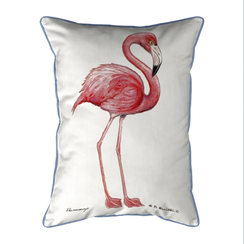 Betsy Drake ZP084 20 x 24 in. Flamingo Extra Large Zippered Pillow