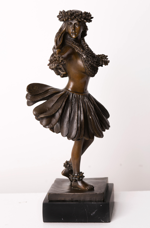 Kim Taylor Reece Bronze Statue Kilohinani - Heavenly Gaze