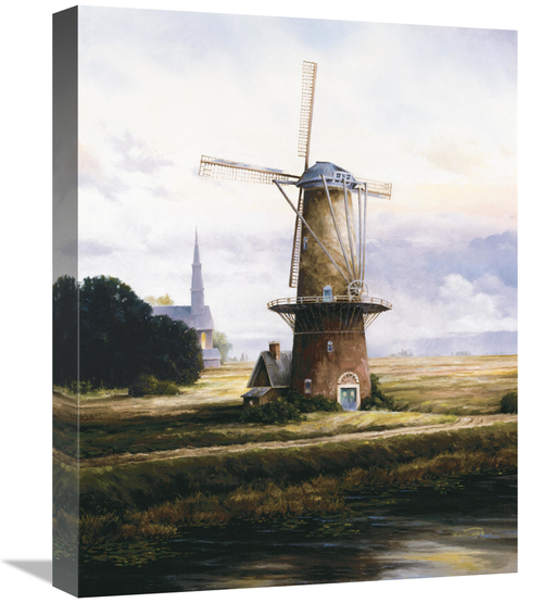 Global Gallery GCS-115770-1620-142 16 x 20 in. Breeze Over Zeeland Art