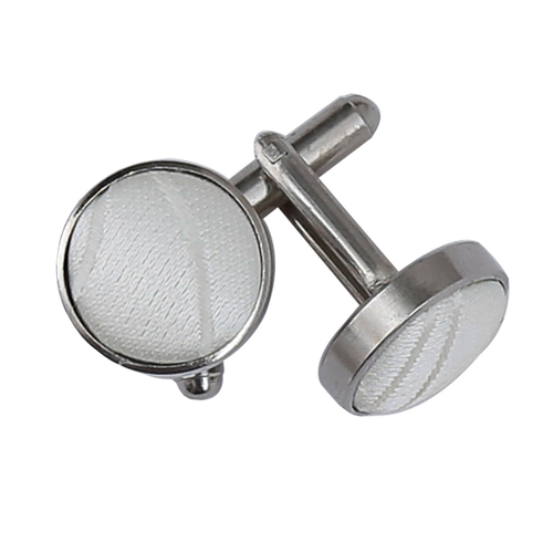 Swirl Cufflinks - Ivory