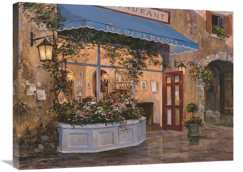 Global Gallery GCS-122975-2432-142 24 x 32 in. Les Duex Magots Art Pri