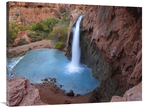 Global Gallery GCS-396032-3040-142 30 x 40 in. Havasu Falls, Grand