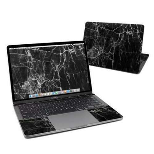 DecalGirl MBP20-BLACK-MARBLE MacBook Pro 13 2020 Skin - Black Marble