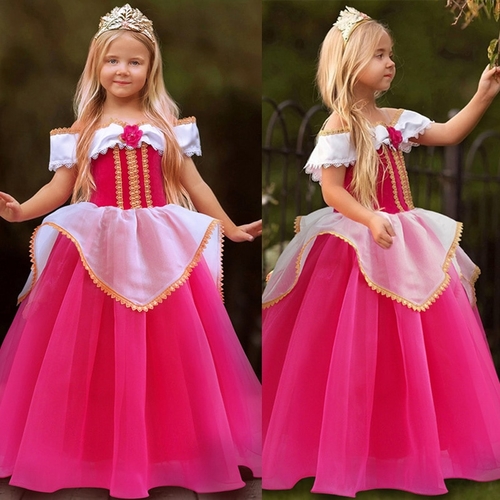 Sleeping Beauty Princess Maiden Dress Cosplay Costume by Princess Aurora 