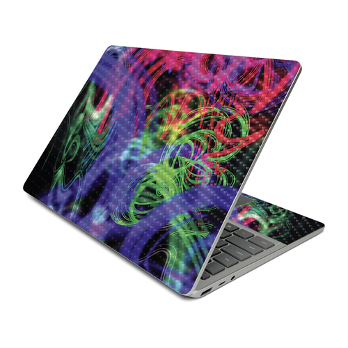 MightySkins CF-MISURLAPGO20-Neon Splatter Carbon Fiber Skin for Surfac
