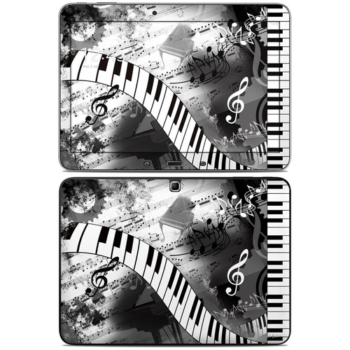 DecalGirl SGT4-PIANOP Samsung Galaxy Tab 4 10.1in Skin - Piano Pizazz